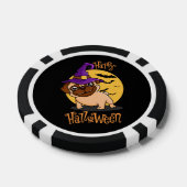 Lot De Jeton De Poker Chips de poker Halloween Puggy (Simple)