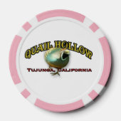 Lot De Jeton De Poker Chips de poker Harlequin Duck (Verso)