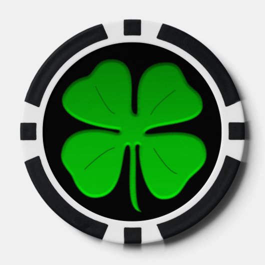 Lot De Jeton De Poker Chips de poker irlandais par dalDesignNZ (Recto)