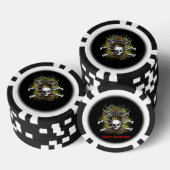 Lot De Jeton De Poker Chips de poker King Squid Skull (Empiler)