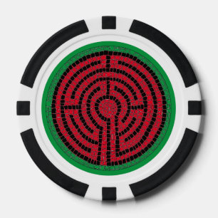 Lot De Jeton De Poker Chips de poker LABYRINTH IX