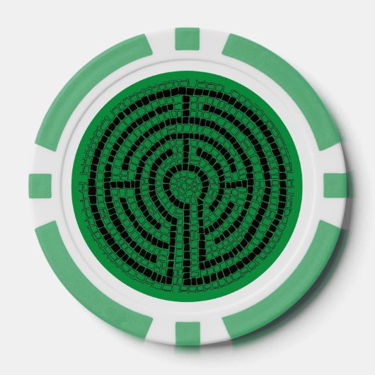 Lot De Jeton De Poker Chips de poker LABYRINTH XI (Recto)