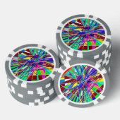 Lot De Jeton De Poker Chips de poker personnalisés (Empiler)