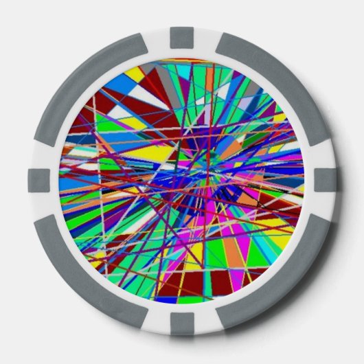 Lot De Jeton De Poker Chips de poker personnalisés (Recto)