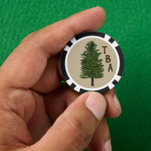 Lot De Jeton De Poker Chips de poker Pine Tree