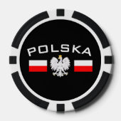 Lot De Jeton De Poker Chips de poker polonais Eagle (Recto)