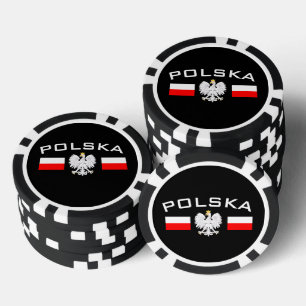 Lot De Jeton De Poker Chips de poker polonais Eagle