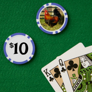 Lot De Jeton De Poker Chips de poker pour coq de ferme