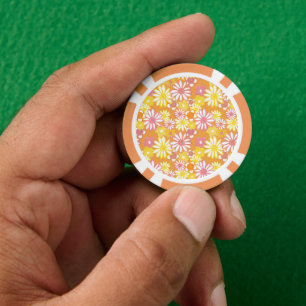 Lot De Jeton De Poker Chips de poker pour les marguerites d'été
