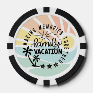 Lot De Jeton De Poker Chips de poker pour vacances en famille