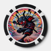 Lot De Jeton De Poker Chips de Poker Punk Samurai (Verso)