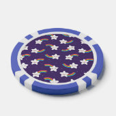 Lot De Jeton De Poker Chips de poker Rainbow Stars (Simple)