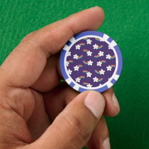 Lot De Jeton De Poker Chips de poker Rainbow Stars