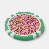 Lot De Jeton De Poker Chips de poker surprise Watermelon (Simple)