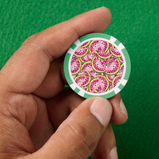 Lot De Jeton De Poker Chips de poker surprise Watermelon (main)