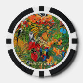 Lot De Jeton De Poker Chips de poker Wild Creation (Recto)