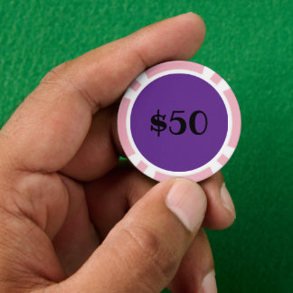 Lot De Jeton De Poker Cinquante dollars