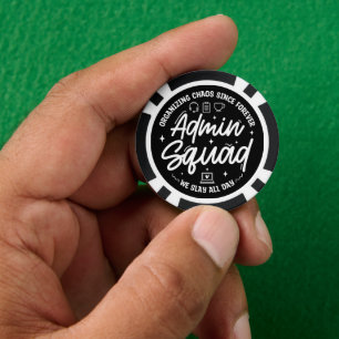 Lot De Jeton De Poker Citation drôle d'administrateur pour la journée de