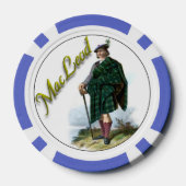 Lot De Jeton De Poker Clan MacLeod Scottish Dream Poker Chips (Verso)