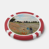 Lot De Jeton De Poker Claude Monet - Champ de coquelicots (Simple)