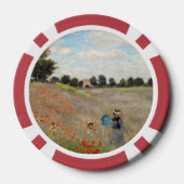 Lot De Jeton De Poker Claude Monet - Champ de coquelicots (Verso)