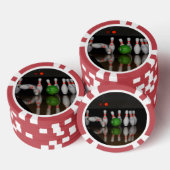 Lot De Jeton De Poker Clin de quille (Empiler)
