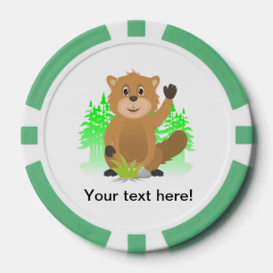 Lot De Jeton De Poker Clipart de taupe