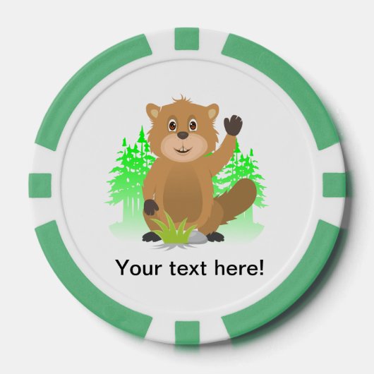 Lot De Jeton De Poker Clipart de taupe (Recto)