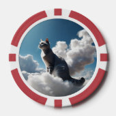 Lot De Jeton De Poker Cloud gris (Recto)