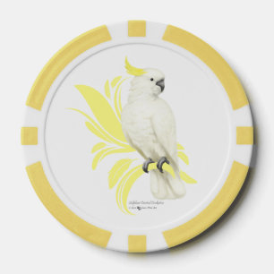 Lot De Jeton De Poker Cockatoo à pois de soufre