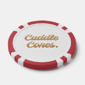 Lot De Jeton De Poker Coeurs de carottes (Simple)