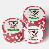 Lot De Jeton De Poker Coiffeur Christmas Squad Salon des cheveux drôle (Empiler)