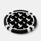 Lot De Jeton De Poker Colombe blanche (Simple)