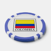 Lot De Jeton De Poker Colombie (Simple)