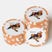 Lot De Jeton De Poker Colorful mandarin duck (Empiler)