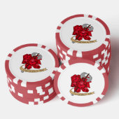Lot De Jeton De Poker Conception de dés barbares (Empiler)