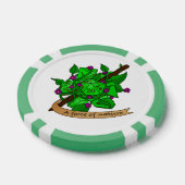 Lot De Jeton De Poker Conception de dés Druid (Simple)