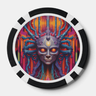 Lot De Jeton De Poker Connecté à la Nouvelle Réalité