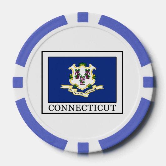 Lot De Jeton De Poker Connecticut (Recto)