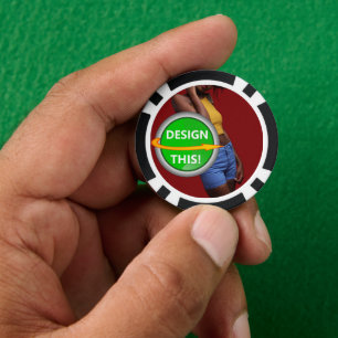 Lot De Jeton De Poker COOL ! Chips de poker - Noir - Personnalisé