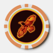 Lot De Jeton De Poker Corbeau (Recto)