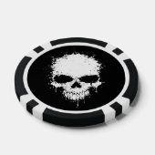 Lot De Jeton De Poker crâne (Simple)