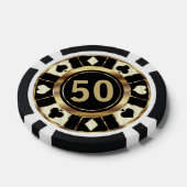 Lot De Jeton De Poker Cream Casino Chip Las Vegas (Simple)