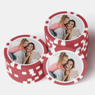 Lot De Jeton De Poker Créez Votre Propre Cadeau Personnalisé de Fête des