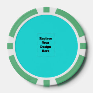 Lot De Jeton De Poker Créez votre propre cyan