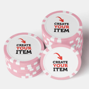 Lot De Jeton De Poker CRÉEZ-VOTRE-PROPRE DIY Personnalisé téléchargez vo