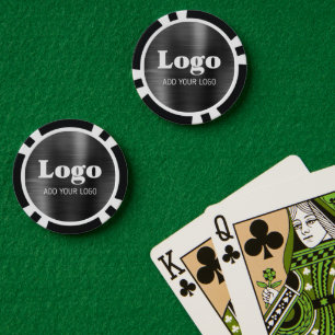 Lot De Jeton De Poker Créez votre propre logo de casino d'entreprise noi