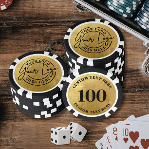 Lot De Jeton De Poker Créez Votre Propre Logo Or
