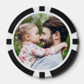 Lot De Jeton De Poker Créez votre propre photo (Recto)