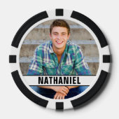 Lot De Jeton De Poker Créez votre propre photo (Recto)